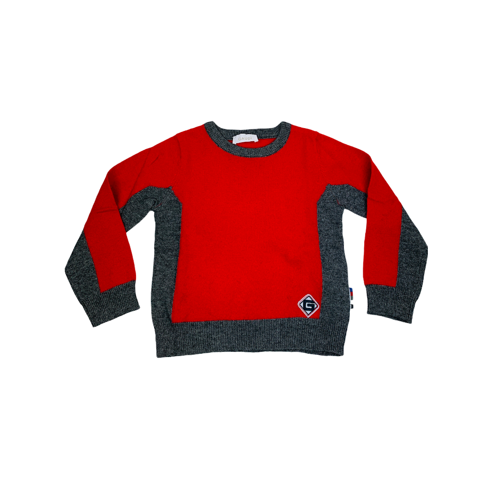 felpe senza cappuccio uomo gaudi blusa rosso