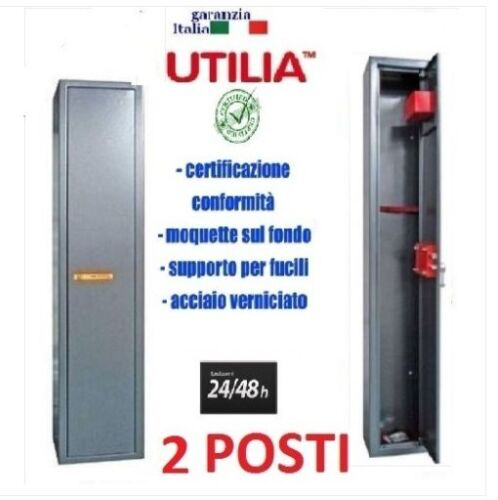 ARMADIO PORTAFUCILI 2 - 3 - 5 - 7 - 10 FUCILIERA  SECURITY BLINDATA NUOVA