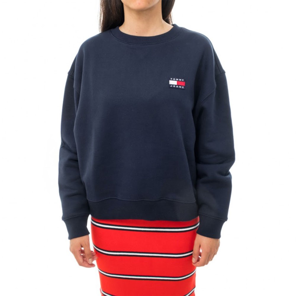 Senza Cappuccio Donna Tommy Hilfiger Dw0dw06814 Blu Dw0dw068