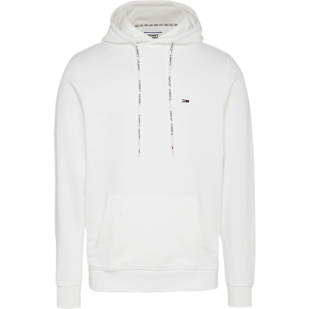 Con Cappuccio Uomo Tommy Hilfiger Dm0dm08703 Bianco Dm0dm087
